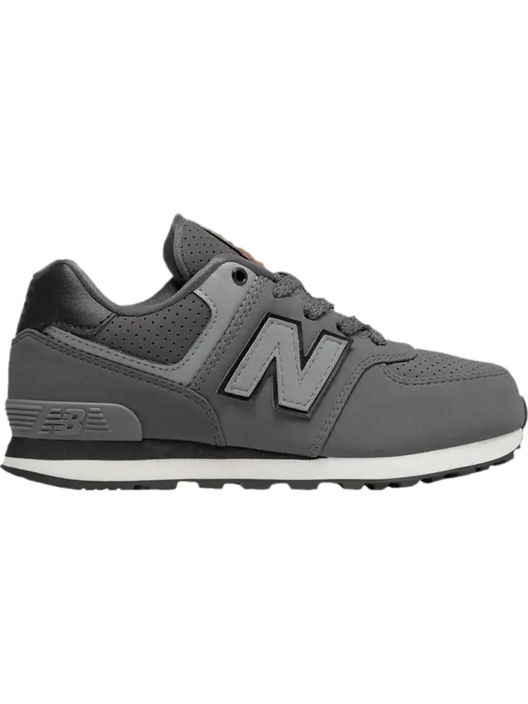 Кроссовки New Balance 574 Big Kid 'Grey' — изображение 1 из 1, серый