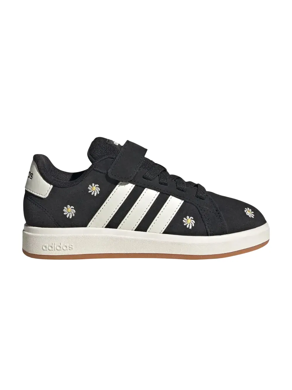 Кроссовки Adidas Grand Court 00s Little Kid — изображение 1 из 1, черный/белый