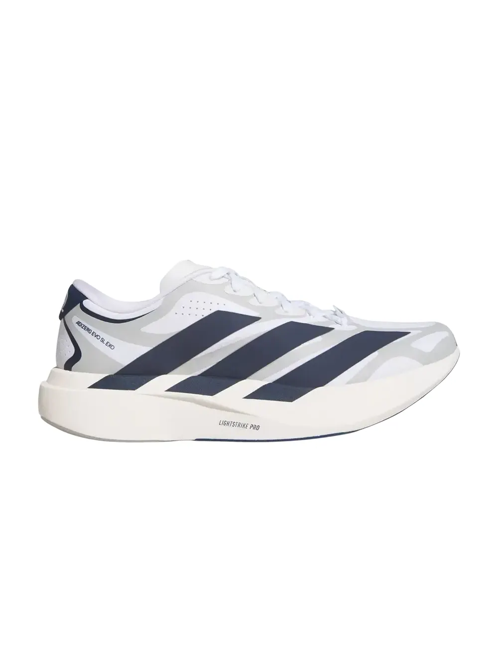 Кроссовки Adidas Adizero Evo SL Exo — изображение 1 из 1, белый/темно-синий