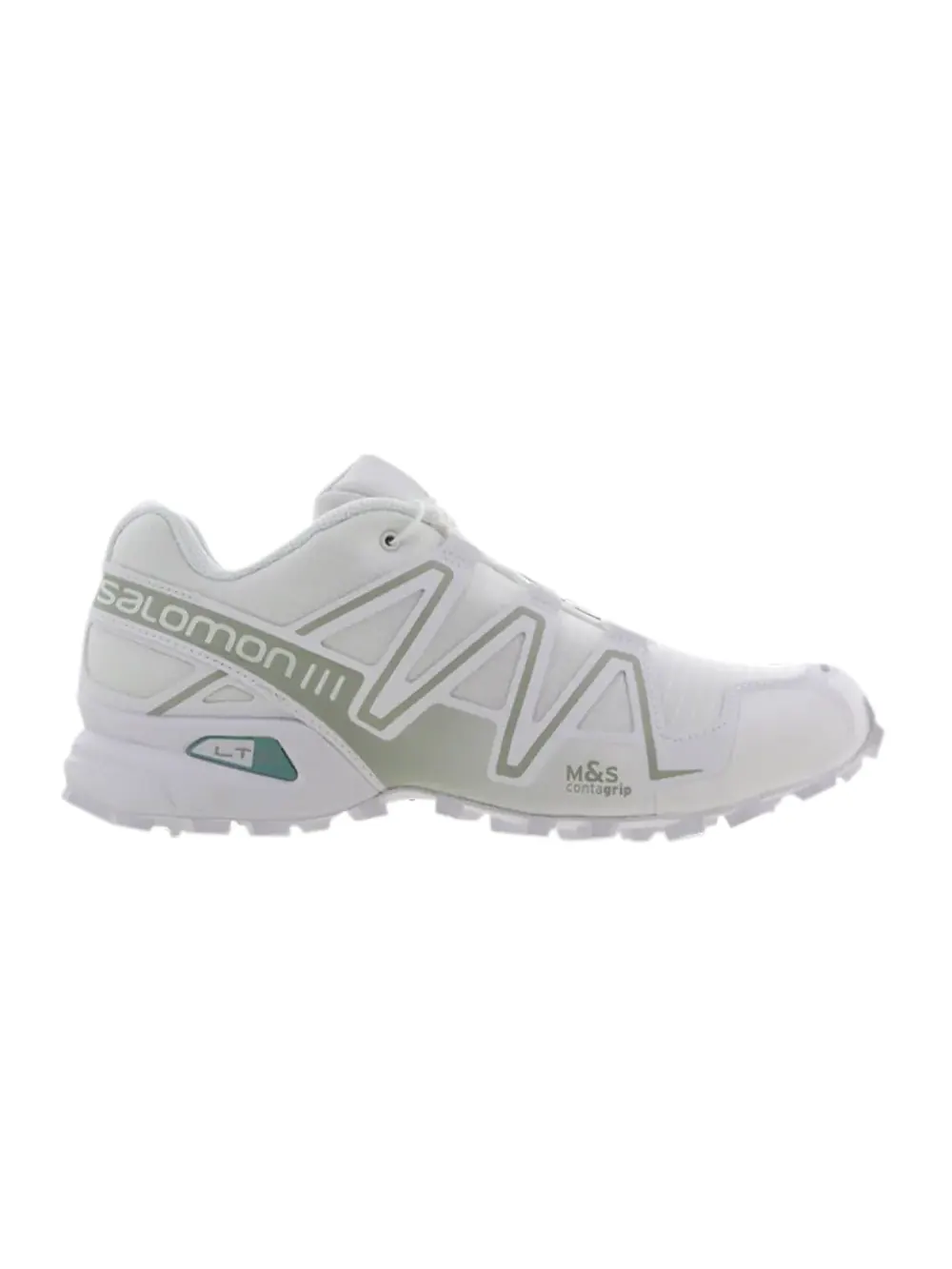 Кроссовки Speed Cross 3 Advanced Salomon — изображение 1 из 1, белый/белый/серый