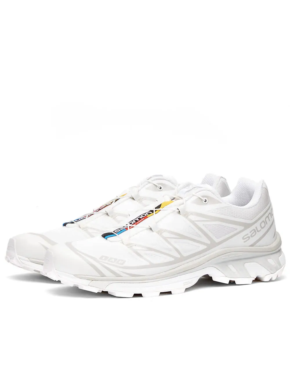 Кроссовки Salomon XT-6 Advanced White & Lunar Rock — изображение 5 из 5, белый