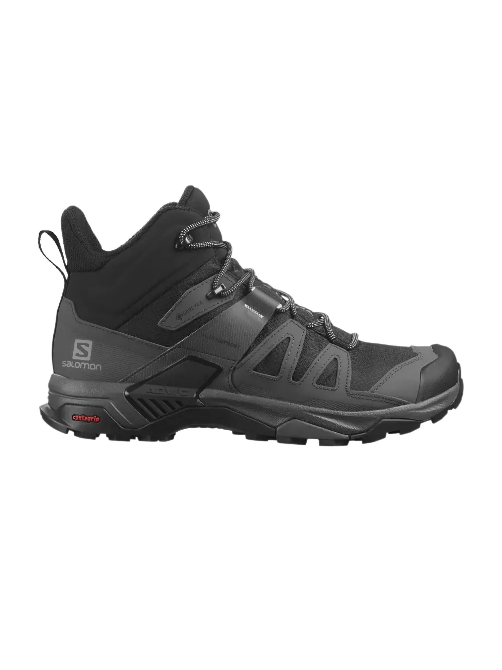 Кроссовки X Ultra 4 Mid GORE-TEX Salomon — изображение 1 из 1, черный//синий
