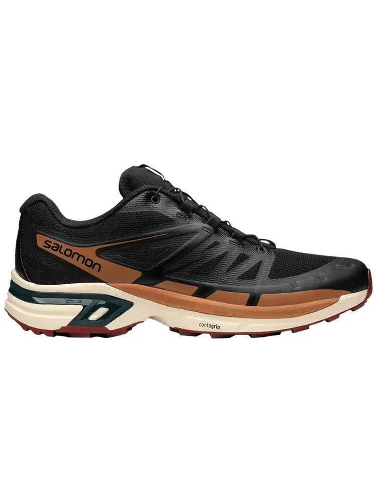 Кроссовки Salomon XT-Wings 2 'Black Bleached Sand' — изображение 1 из 1, черный