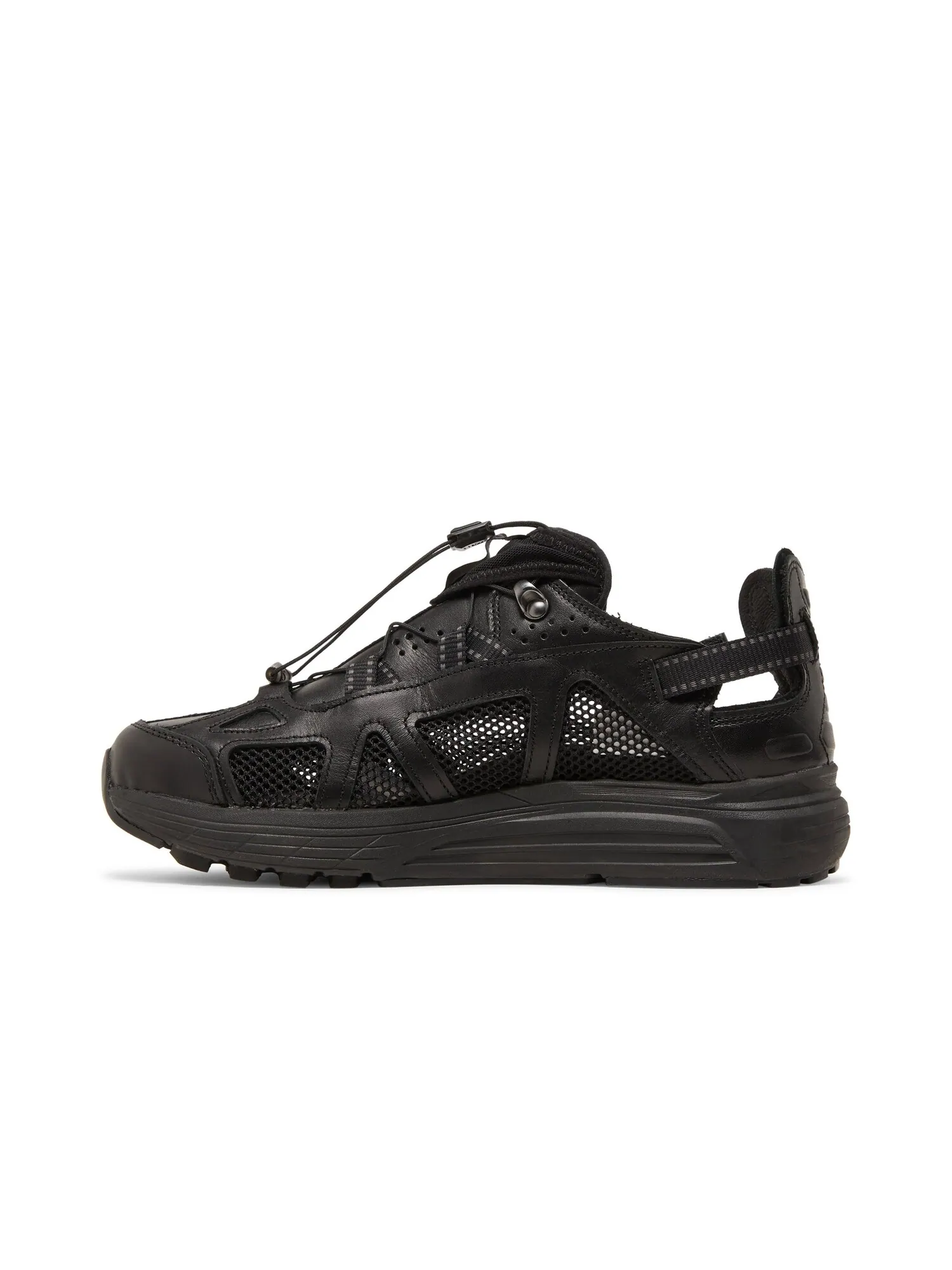 Кроссовки Techsonic Leather Advanced Salomon — изображение 3 из 8, черный/черный