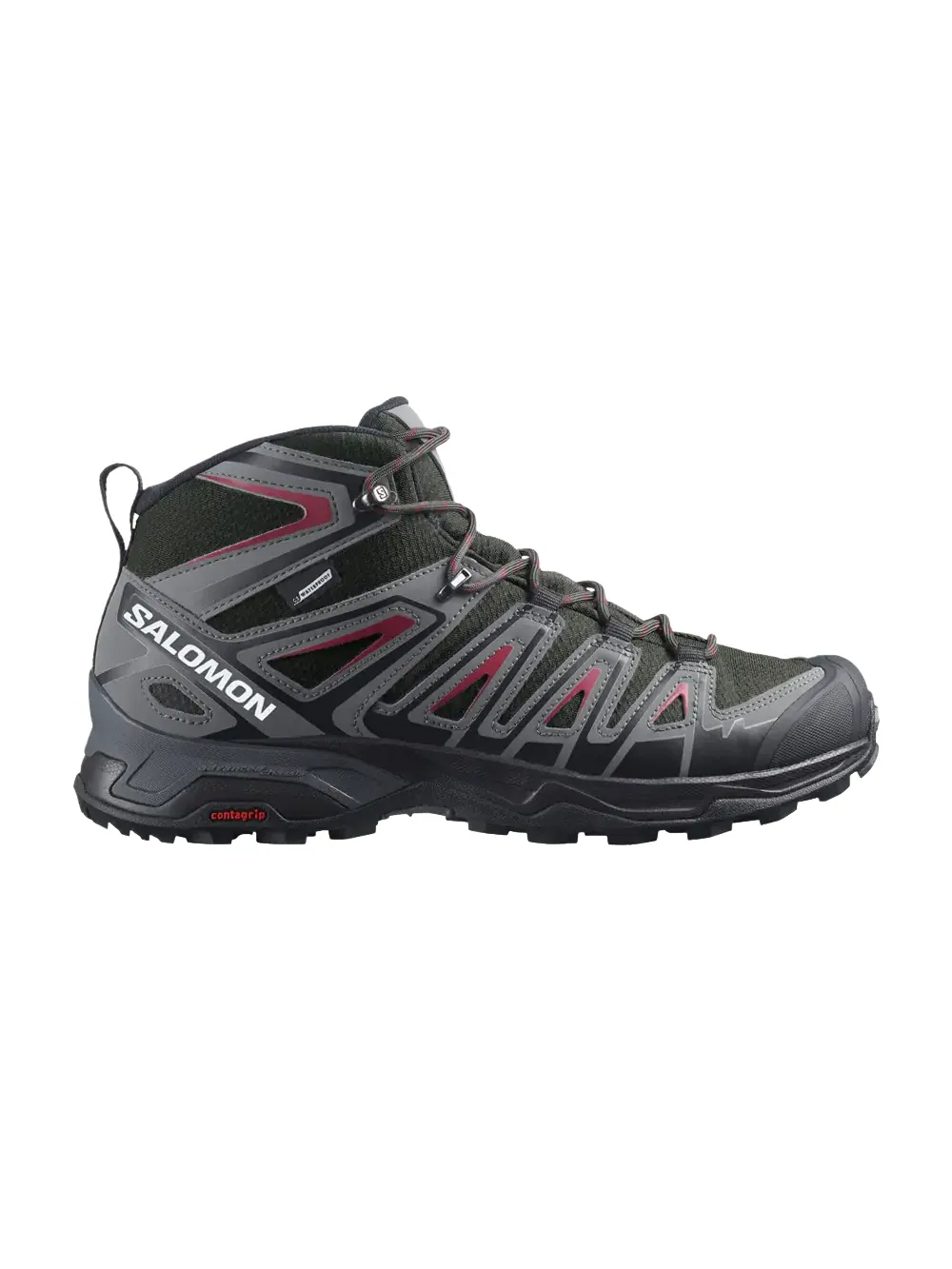 Кроссовки X Ultra Pioneer Mid CSWP Salomon — изображение 1 из 1, красный