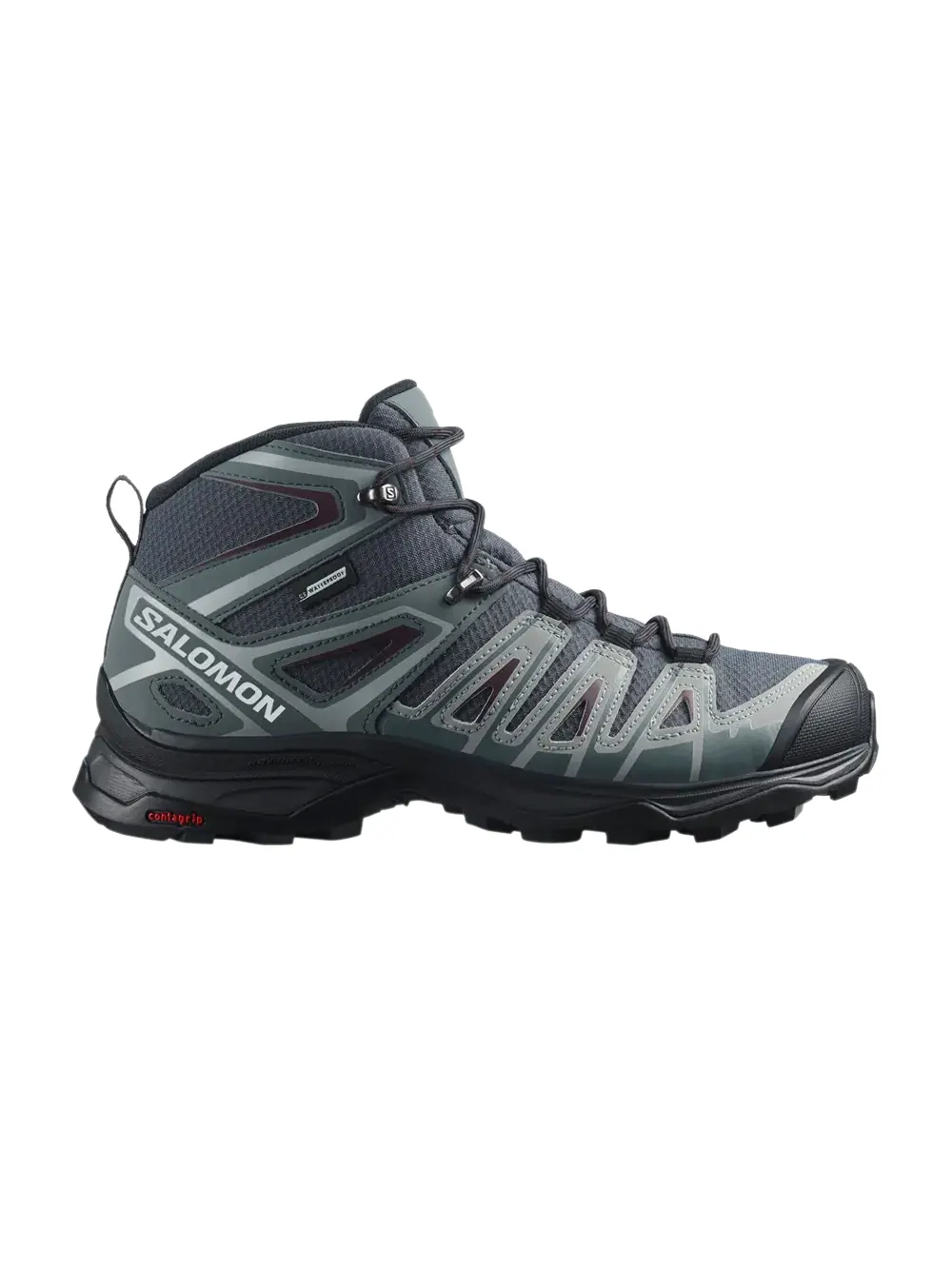 Кроссовки Wmns X Ultra Pioneer Mid CSWP Salomon — изображение 1 из 1, винный