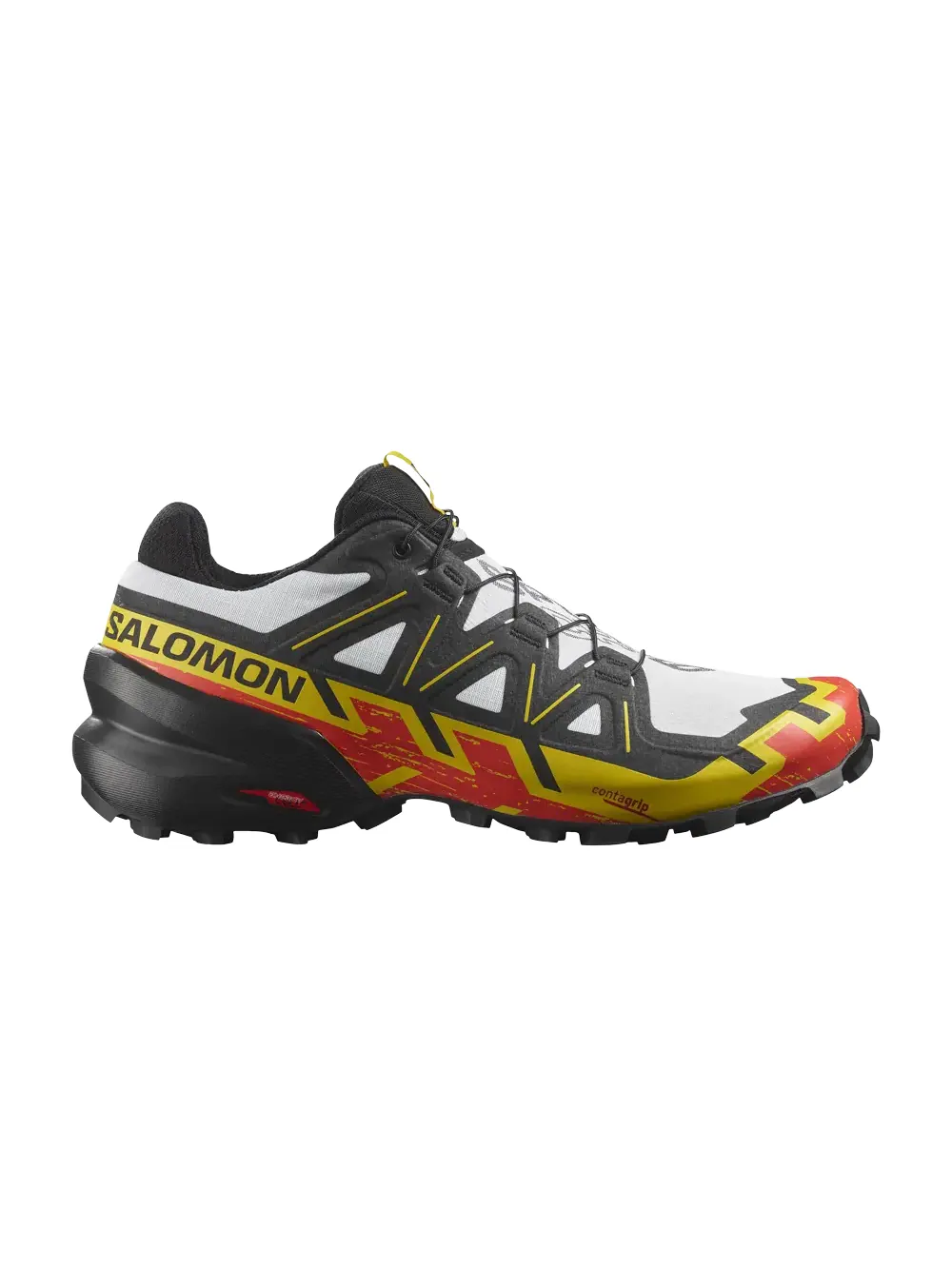 Кроссовки Speedcross 6 Salomon — изображение 1 из 1, белый/черный/желтый