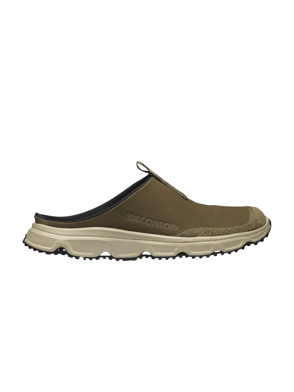 Шлепанцы RX Slide Leather Advanced Salomon — изображение 1 из 1, черный