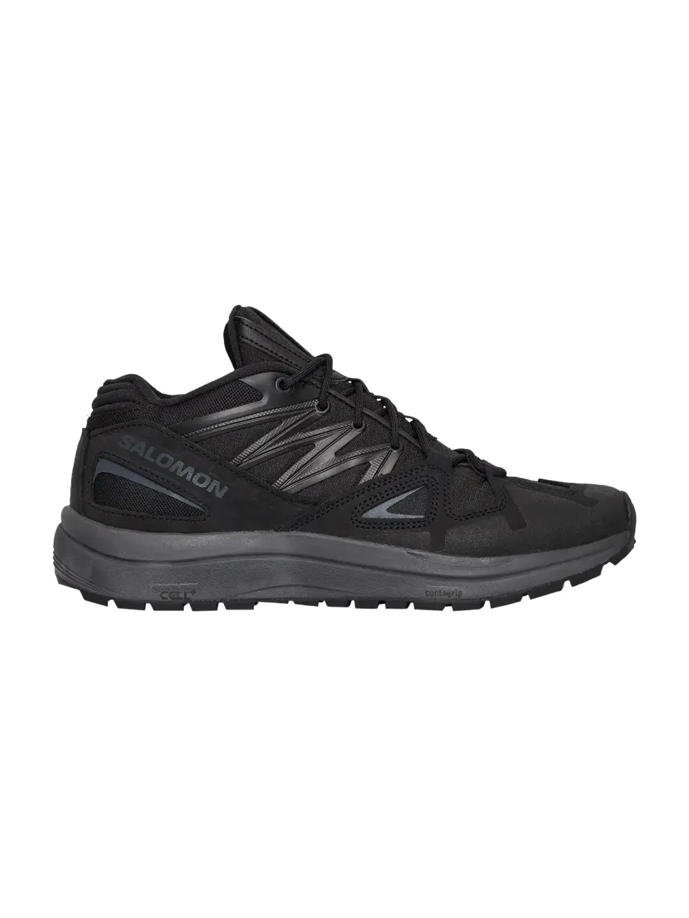 Кроссовки Odyssey Leather Advanced Salomon — изображение 1 из 1, черный