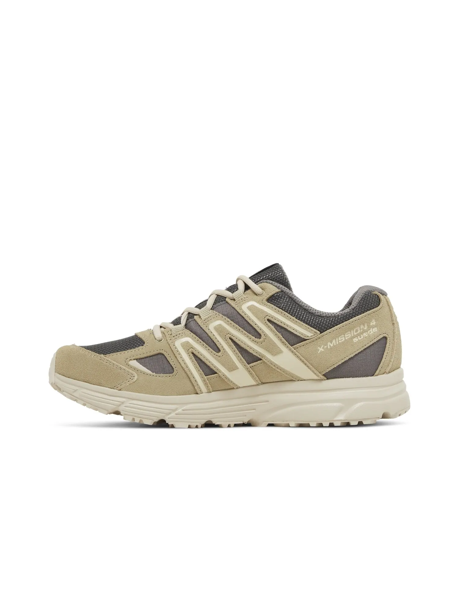 Кроссовки X-Mission 4 Suede Salomon — изображение 3 из 8, серый