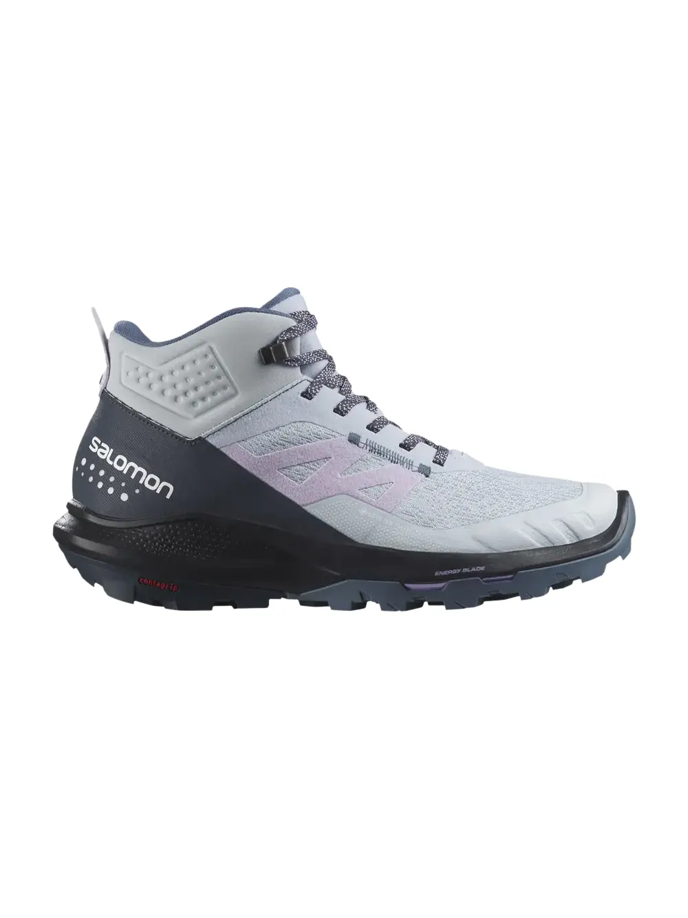 Кроссовки Wmns Outpulse Mid GORE-TEX Salomon — изображение 1 из 1, фиолетовый