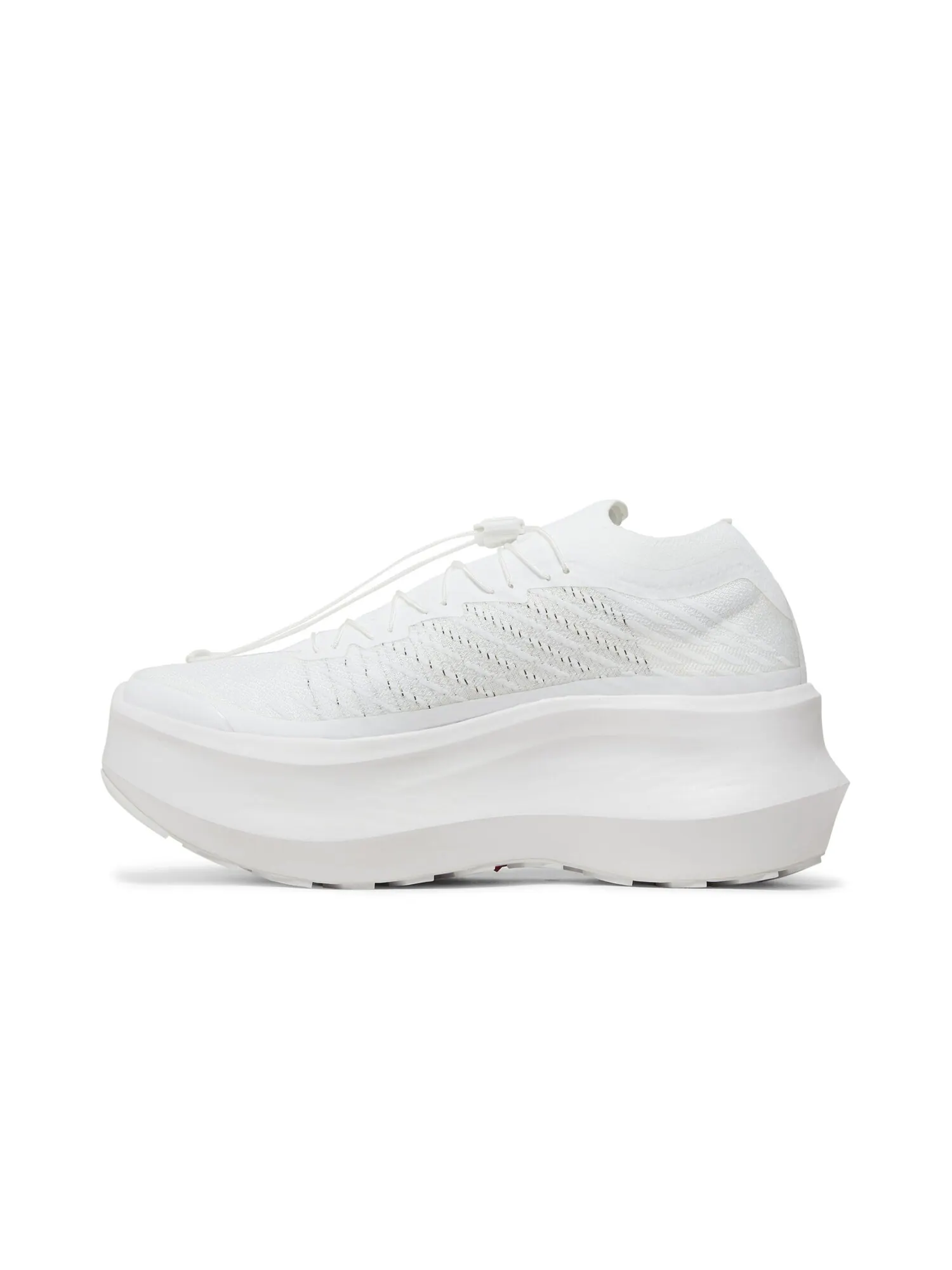 Кроссовки Comme des Garçons x Wmns Pulsar Platform Salomon — изображение 3 из 8, белый/белый/белый