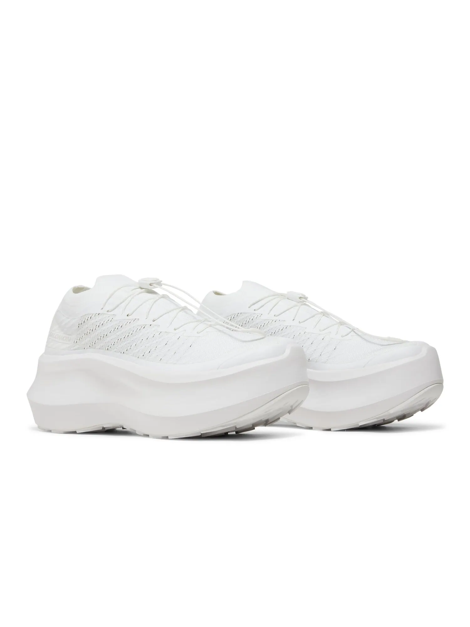 Кроссовки Comme des Garçons x Wmns Pulsar Platform Salomon — изображение 8 из 8, белый/белый/белый