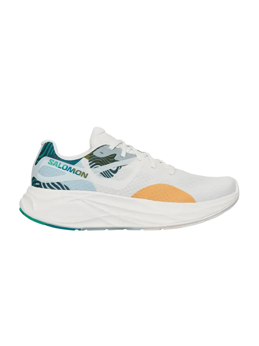 Кроссовки Ciele Athletics x Aero Glide Salomon — изображение 1 из 1, синий/оранжевый