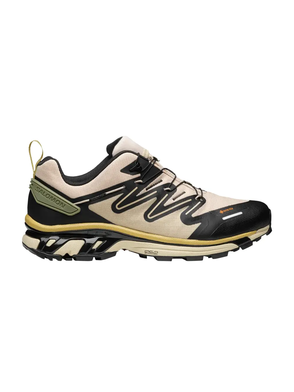 Кроссовки XT-Rush 2 GORE-TEX Salomon — изображение 1 из 1, черный/глубокий зеленый