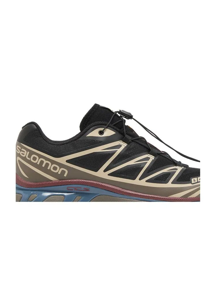 Кроссовки Salomon XT-6 'Black Phantom' — изображение 3 из 9, черный/черный