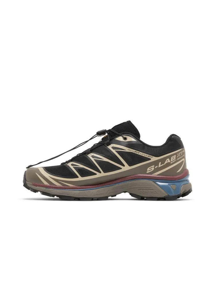 Кроссовки Salomon XT-6 'Black Phantom' — изображение 4 из 9, черный/черный