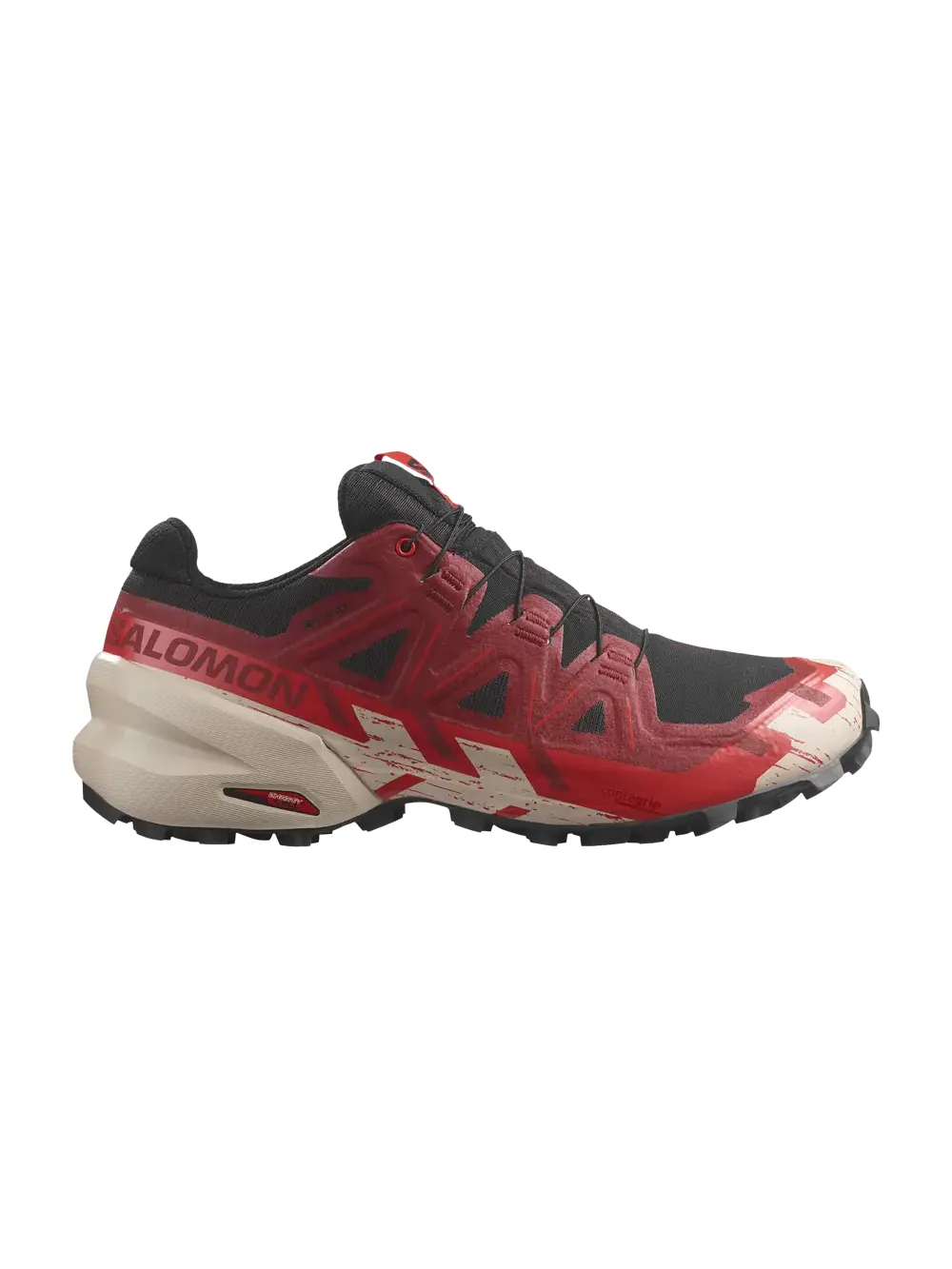 Кроссовки Speedcross 6 GORE-TEX Salomon — изображение 1 из 1, черный/красный/красный