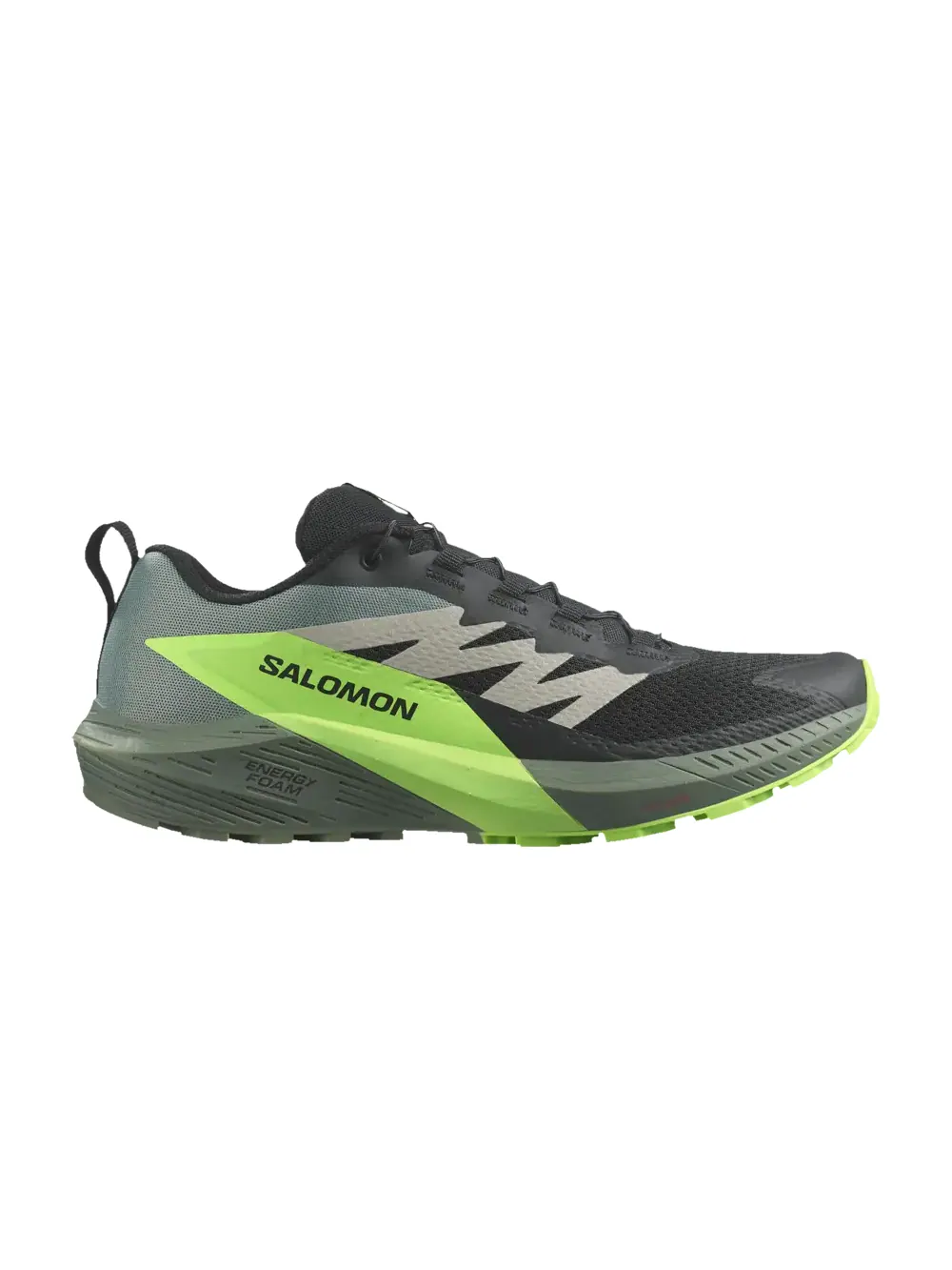 Кроссовки Sense Ride 5 Salomon — изображение 1 из 1, черный//зеленый