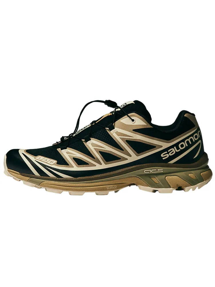 Кроссовки Salomon XT-6 Hiking Unisex — изображение 1 из 6, черный/коричневый