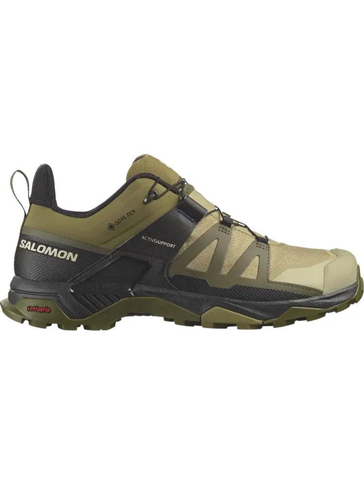 Кроссовки X Ultra 4 GORE-TEX 'Slate Green Black' — изображение 1 из 1, зеленый