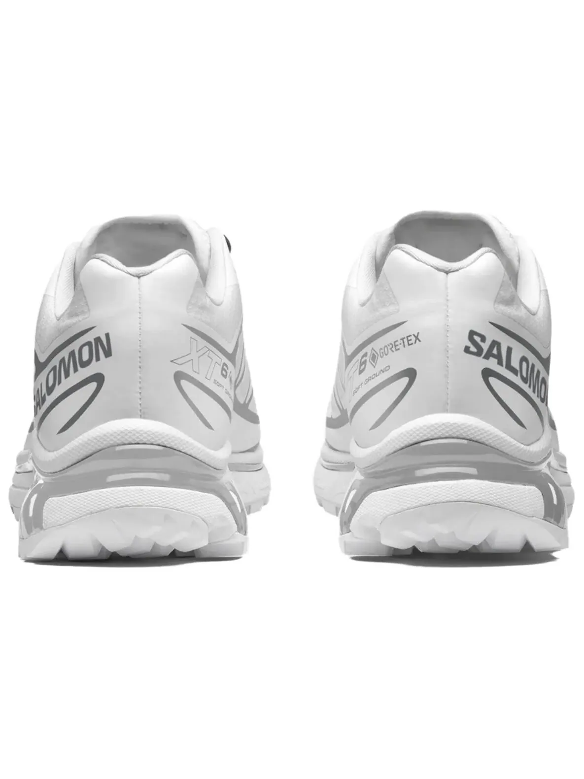 Кроссовки Salomon XT-6 GORE-TEX унисекс — изображение 4 из 6, белый/серебристый