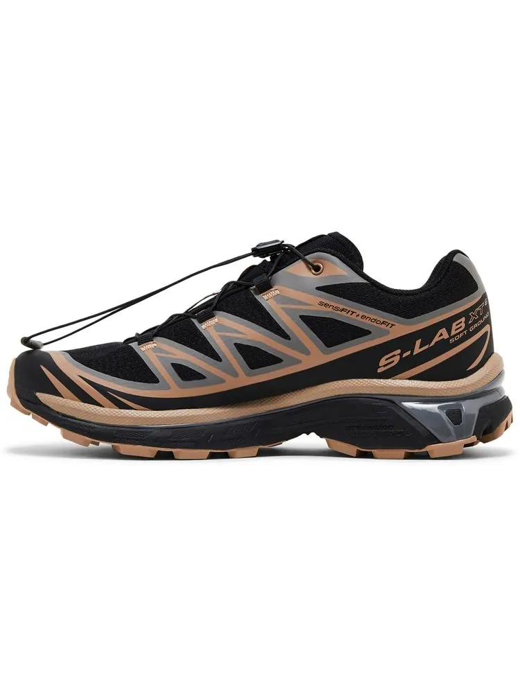 Кроссовки Salomon XT-6 'Black Portabella' — изображение 3 из 4, черный