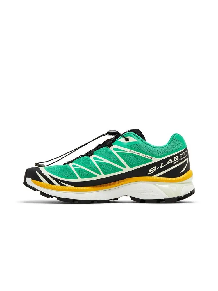 Кроссовки Salomon XT-6 Bright Green Sulphur — изображение 3 из 6, зеленый