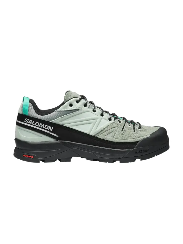 Кроссовки Salomon X-ALP Leather Green Milieu — изображение 1 из 1, зеленый