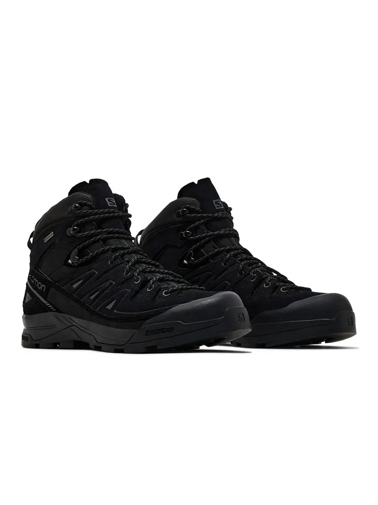 Кроссовки X-ALP Mid Leather GORE-TEX 'Black Asphalt' — изображение 8 из 8, черный