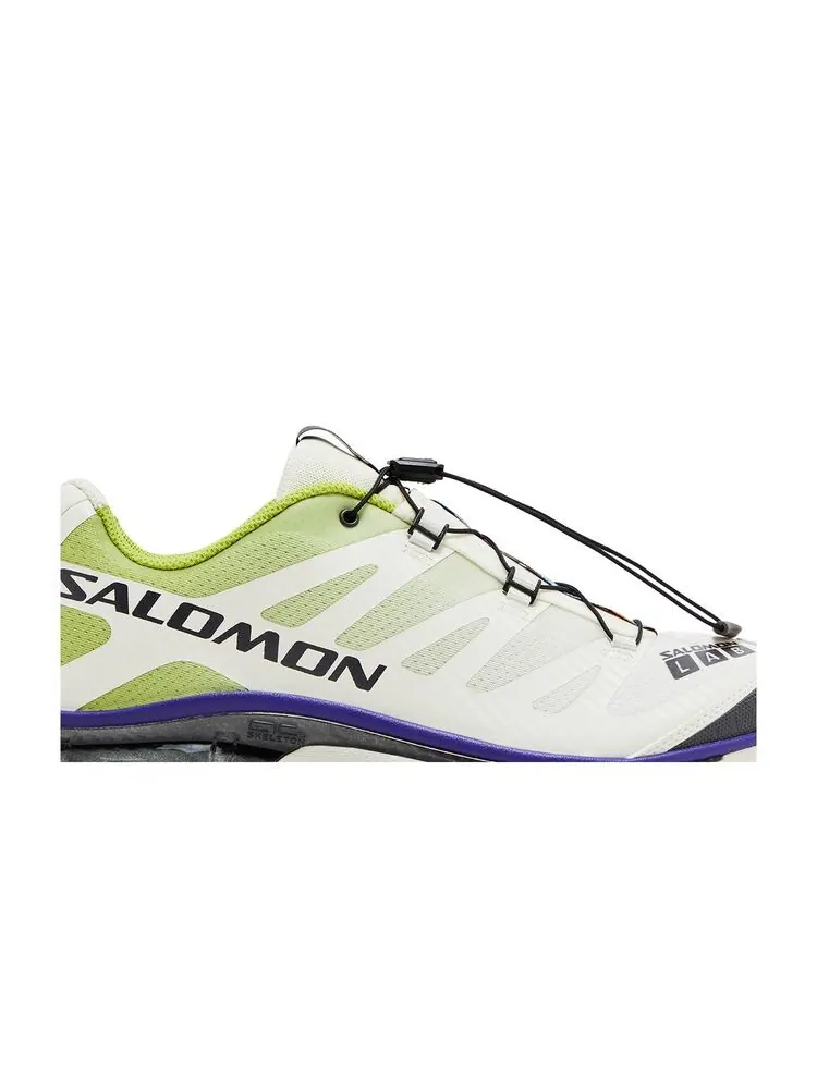 Кроссовки Salomon XT-4 OG Vanilla Ice Dark Citron — изображение 2 из 6, белый