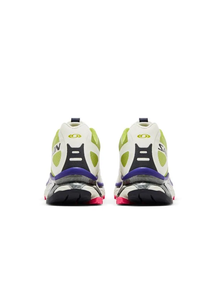 Кроссовки Salomon XT-4 OG Vanilla Ice Dark Citron — изображение 6 из 6, белый