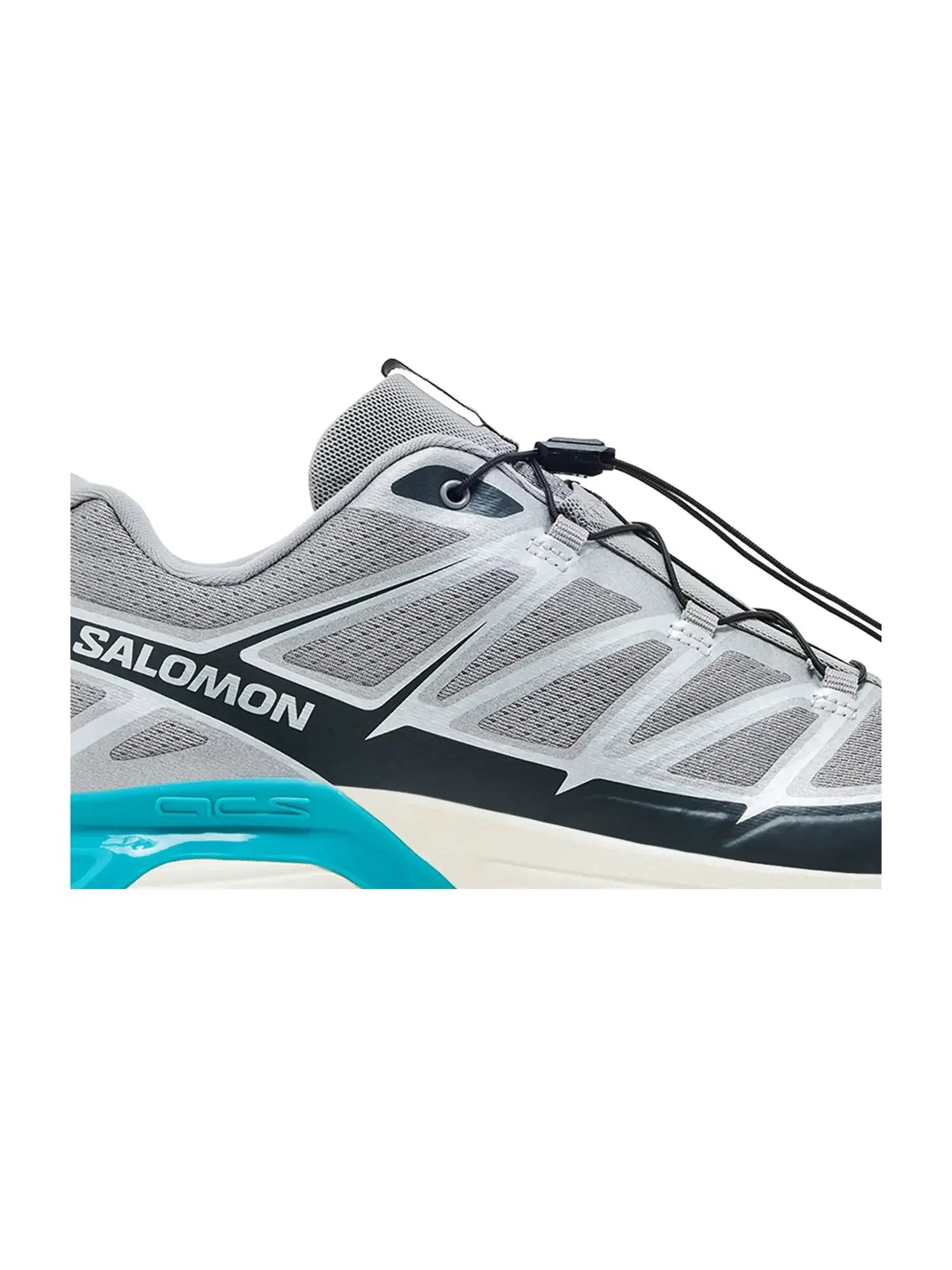 Кроссовки KICKS LAB. x Salomon XT-Pathway 2 — изображение 2 из 8, серебристый