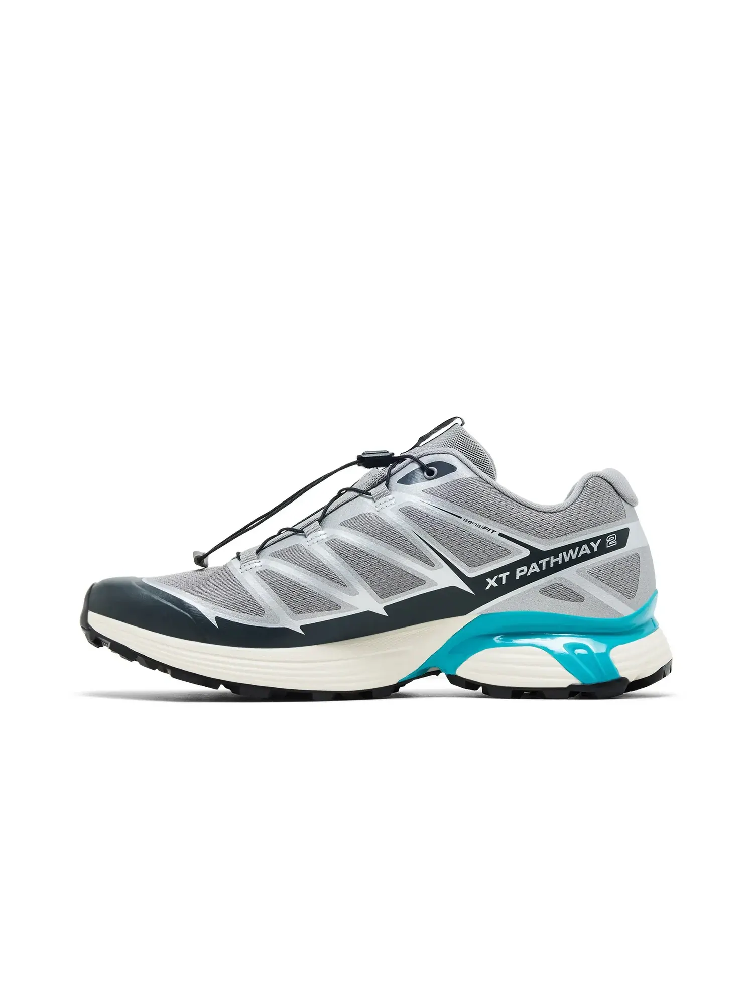 Кроссовки KICKS LAB. x Salomon XT-Pathway 2 — изображение 3 из 8, серебристый