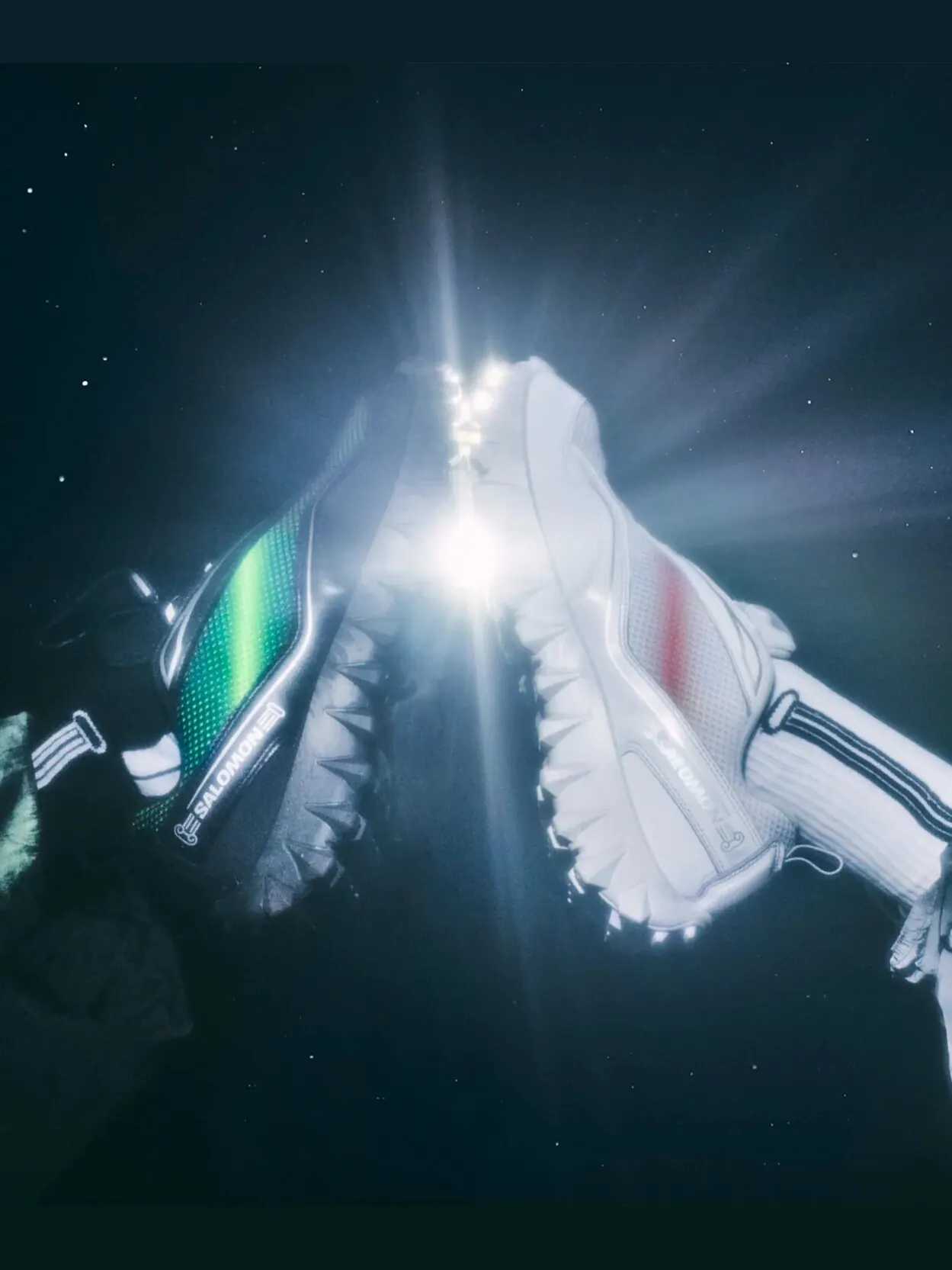 Кроссовки зимние унисекс Salomon Snowclog x Aries Arise — изображение 12 из 12, светло-серый/оранжевый