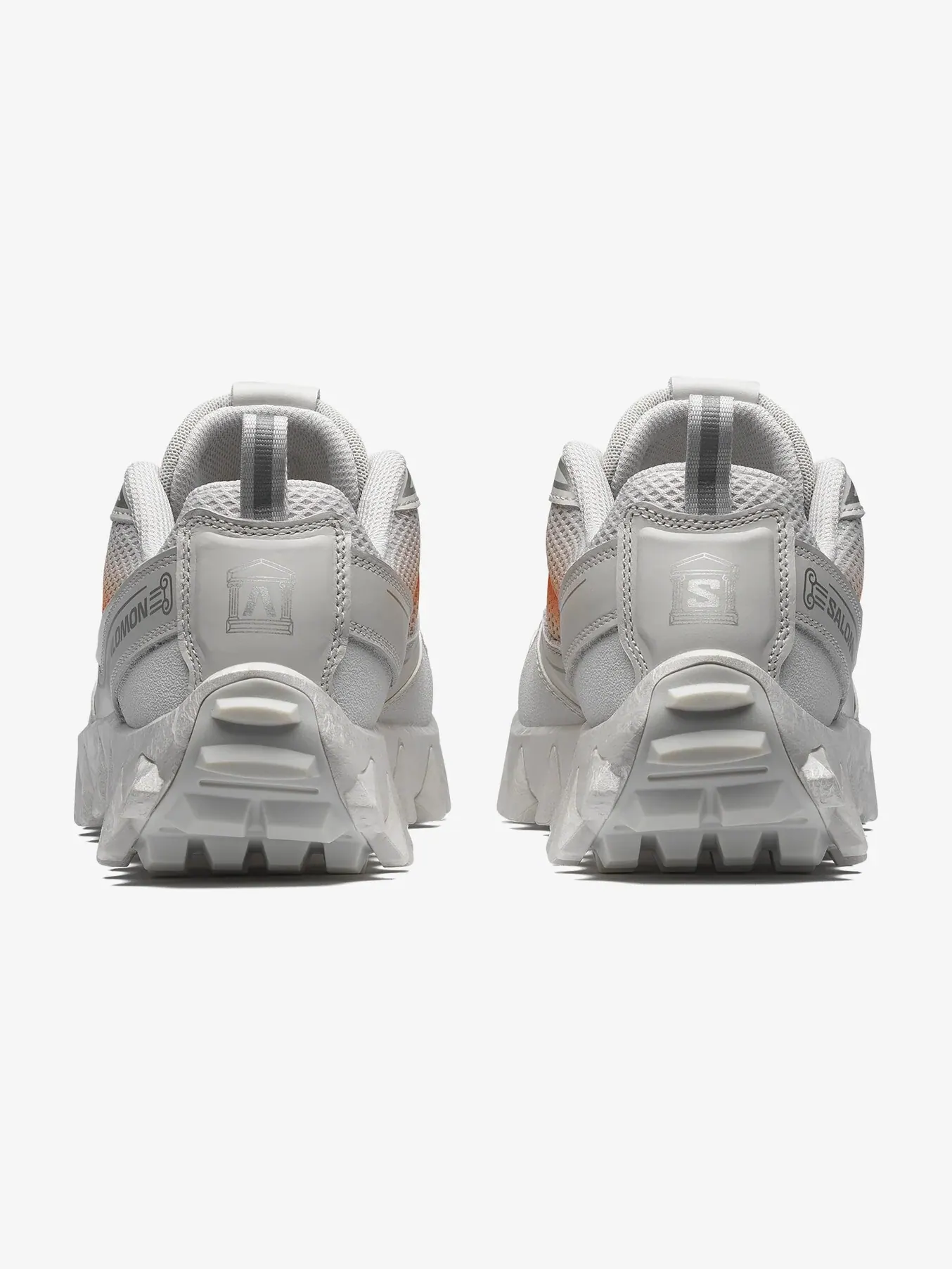 Кроссовки зимние унисекс Salomon Snowclog x Aries Arise — изображение 5 из 12, светло-серый/оранжевый