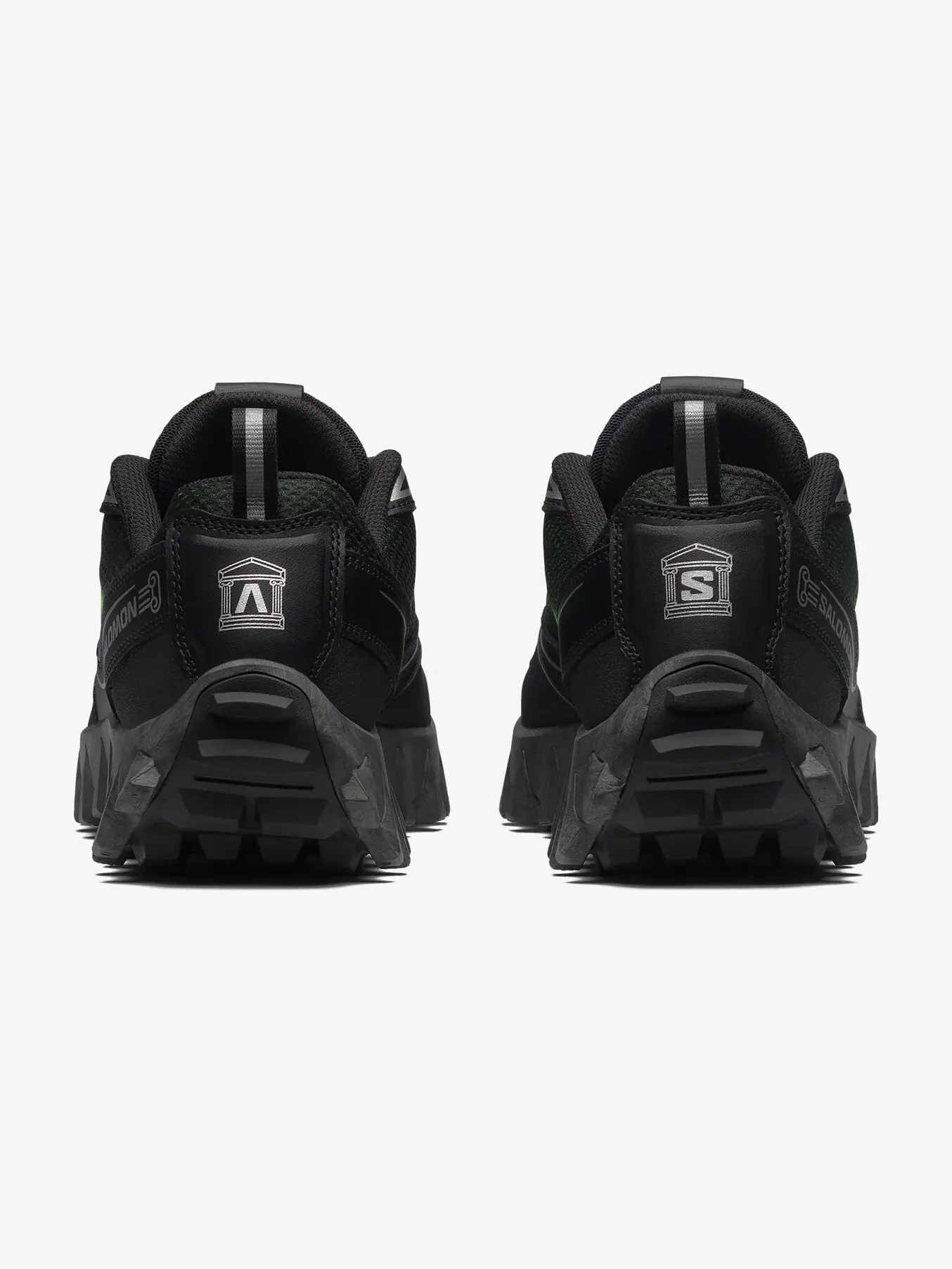 Кроссовки зимние унисекс Salomon Snowclog x Aries Arise — изображение 5 из 13, черный/зеленый