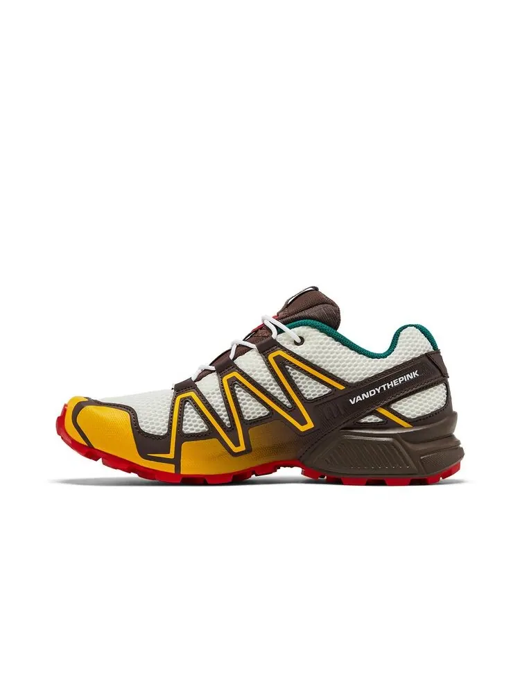 Кроссовки Salomon VANDYTHEPINK x Speedcross 3 Burger — изображение 3 из 6, коричневый