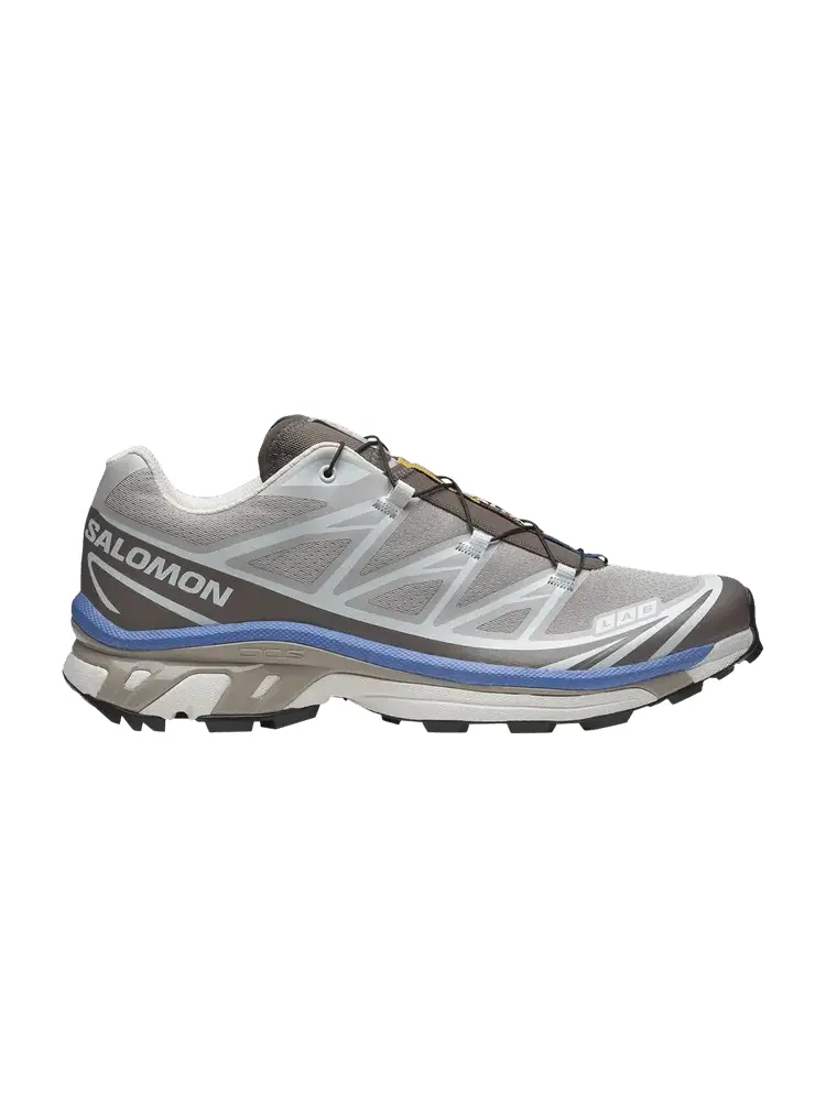 Кроссовки Salomon XT-6 'Silver Cloud Ultramarine' — изображение 1 из 1, серебристый
