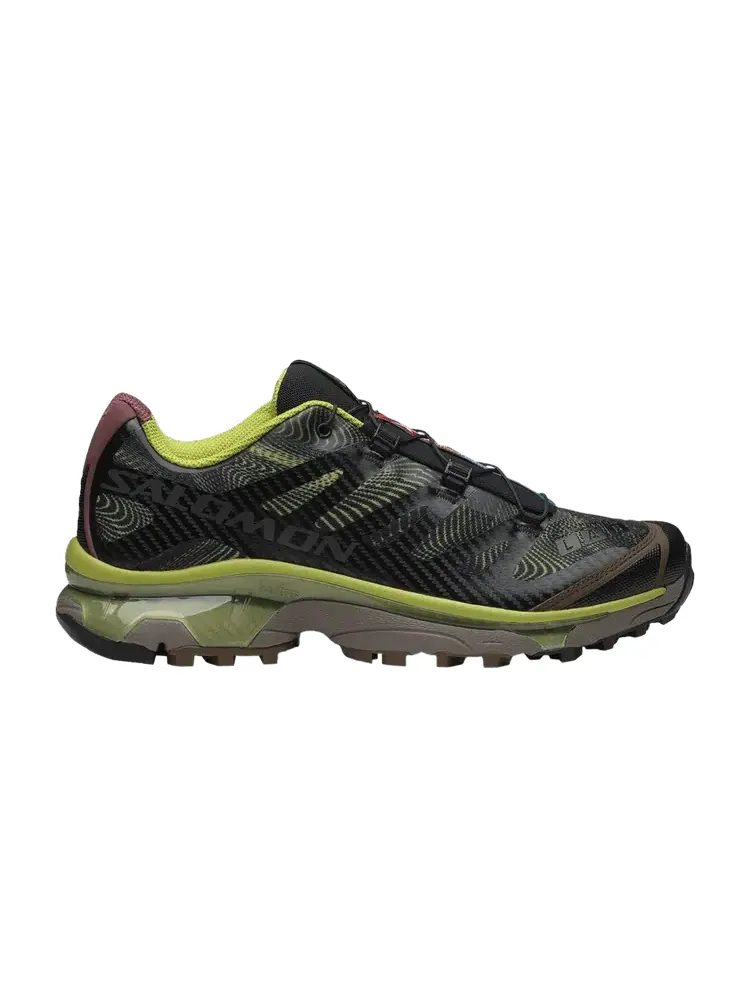 Кроссовки Salomon XT-4 OG 'R.A.D Pack - Black Dark Citron' — изображение 1 из 1, черный/темный