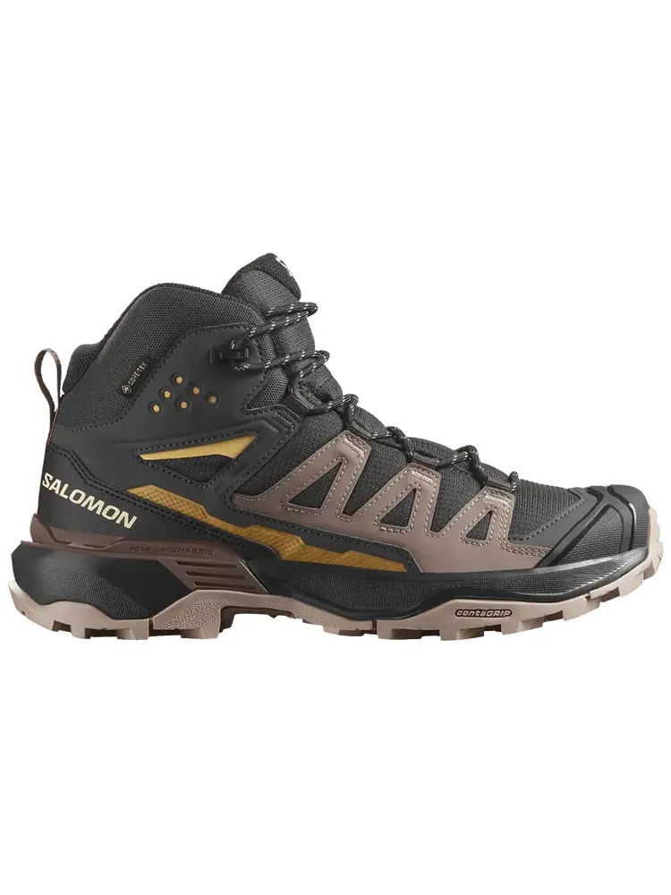 Кроссовки Salomon Wmns X Ultra 360 Mid GORE-TEX 'Phantom Iron' — изображение 1 из 1, черный