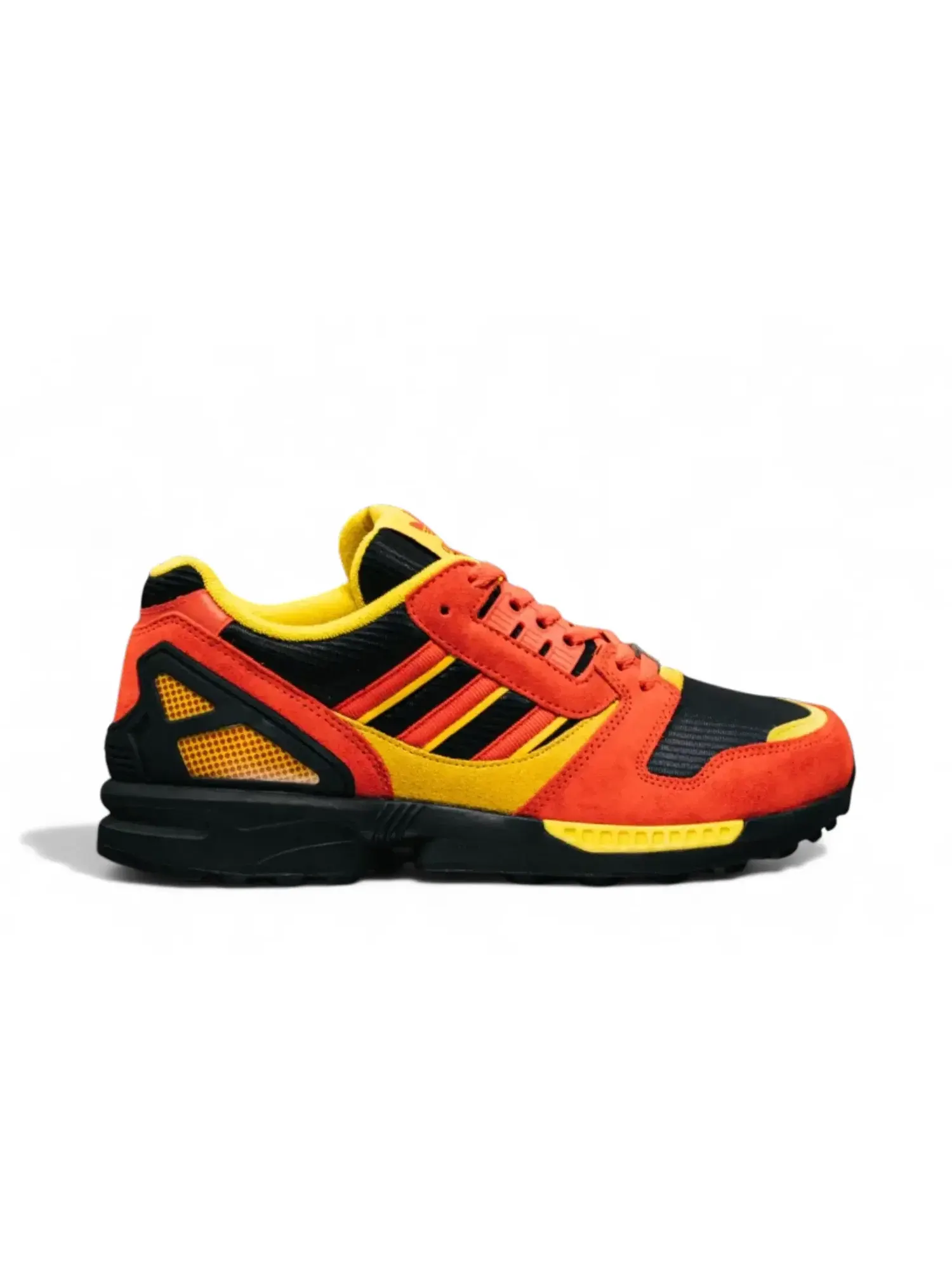 Кроссовки Size? x Adidas ZX 8000 Archive Proto — изображение 1 из 1, красный/черный/желтый