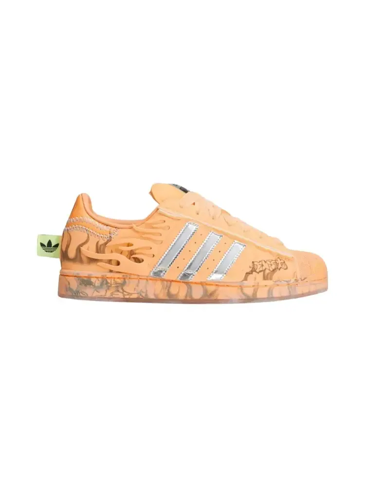 Hellstar x Adidas Superstar «Hazy Orange» — изображение 1 из 1, оранжевый