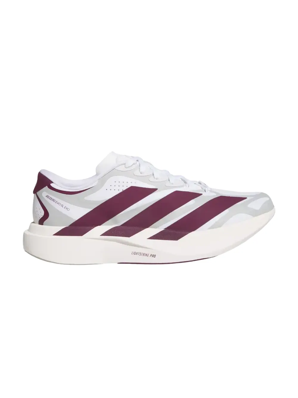 Кроссовки Adidas Adizero Evo SL Exo "Texas A&amp;M Aggies" — изображение 1 из 1, белый