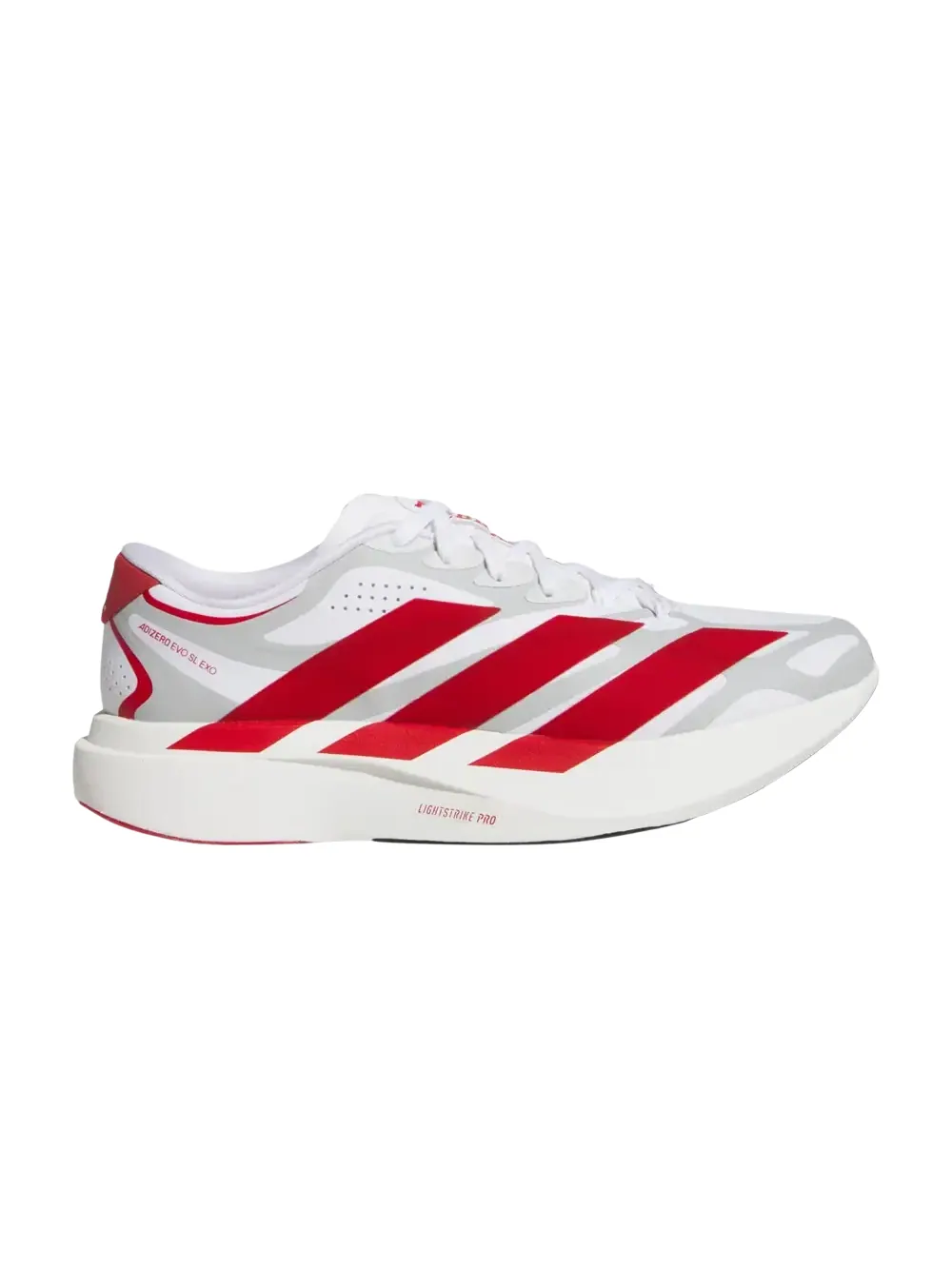 Кроссовки Adidas Adizero Evo SL Exo "Nebraska Cornhuskers" — изображение 1 из 1, белый/красный/черный
