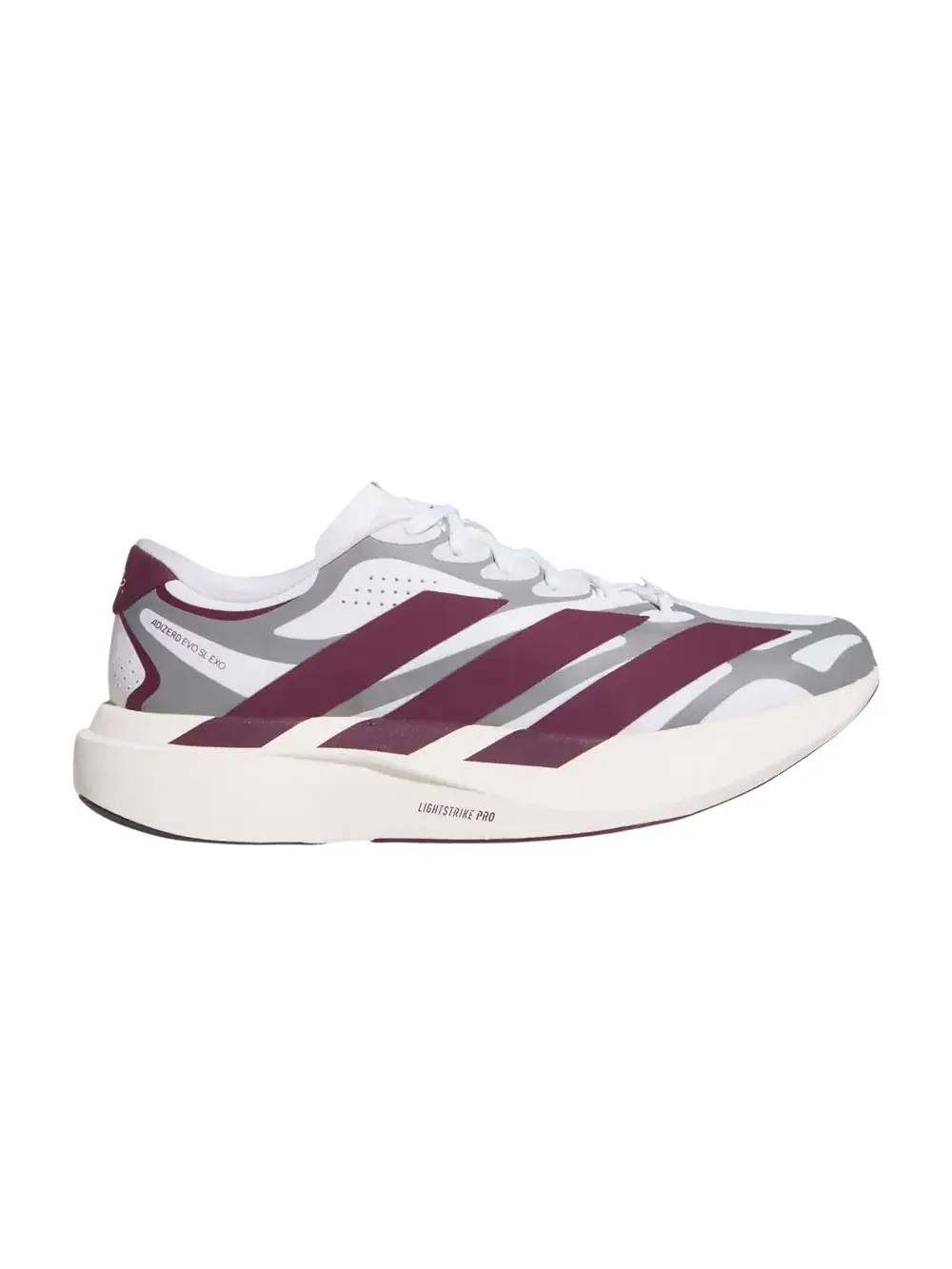 Кроссовки Adidas Adizero Evo SL Exo "Mississippi State Bulldogs" — изображение 1 из 1, белый/черный