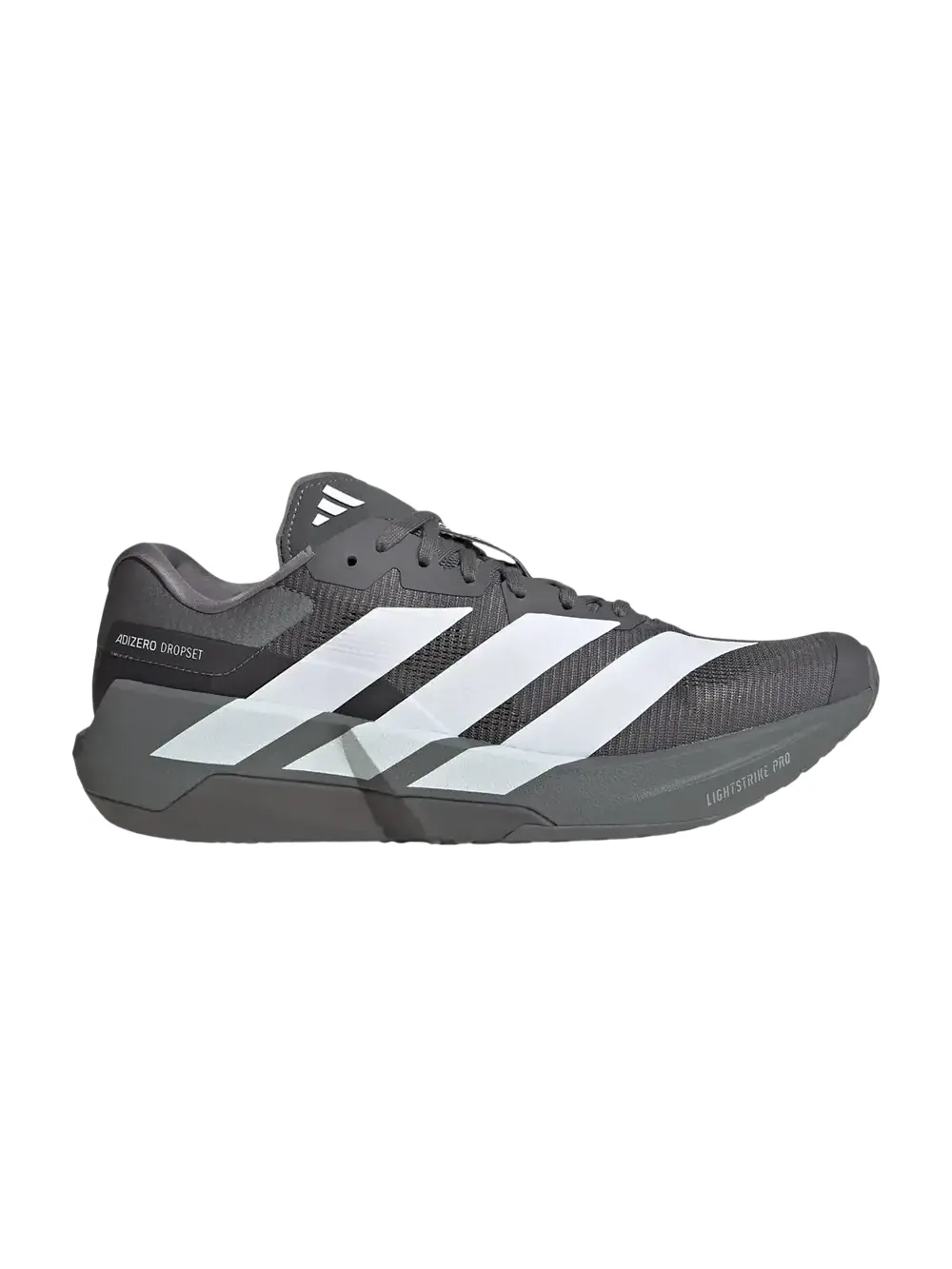 Кроссовки Adidas Adizero Dropset Pro — изображение 1 из 1, серый/белый/металлик