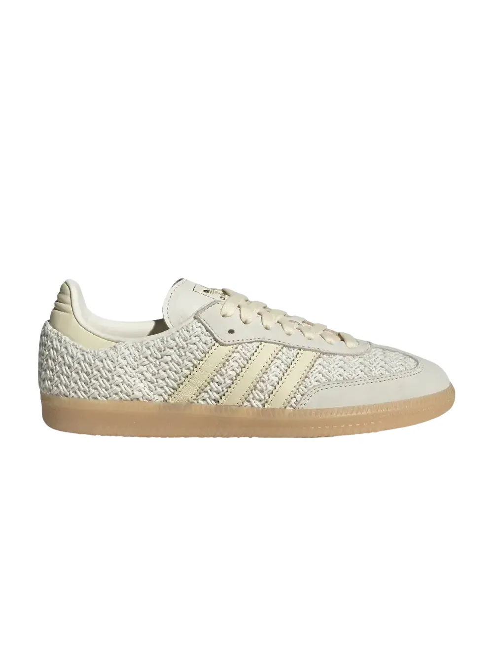 Кроссовки Adidas Wmns Samba OG Off White Warm Vanilla — изображение 1 из 1, белый