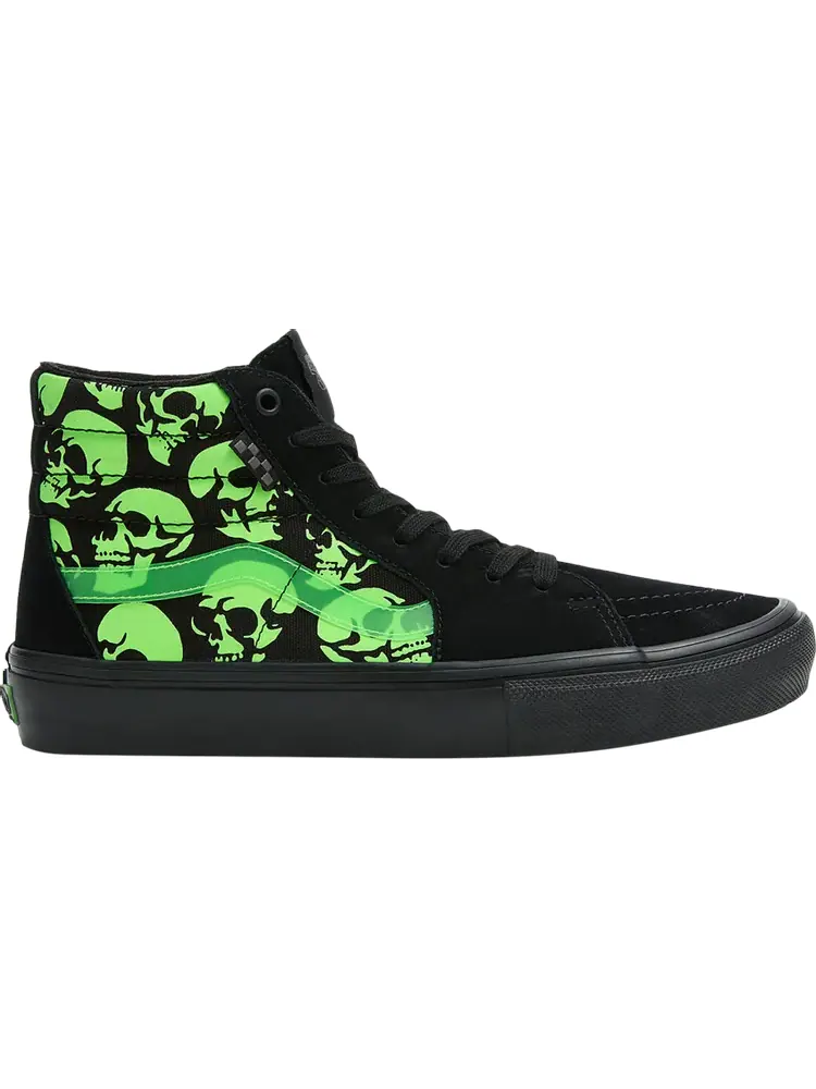 Кроссовки Skate Sk8-Hi 'Glow Skulls' — изображение 1 из 1, черный