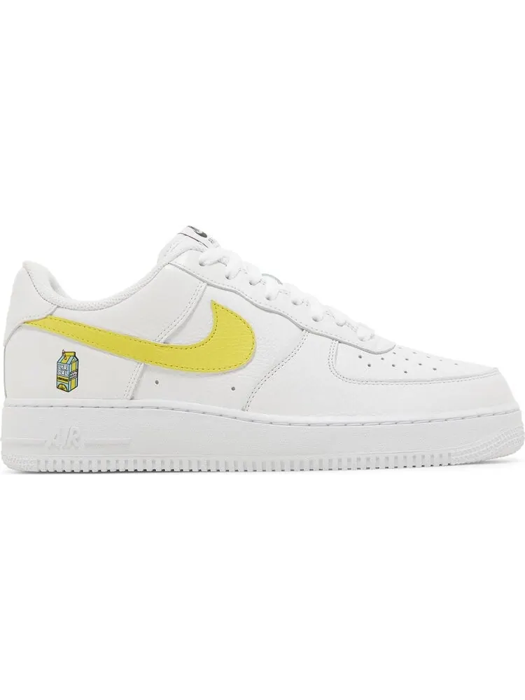 Кроссовки Nike Lyrical Lemonade x Air Force 1 Low 'Think Deep Don't Sink' — изображение 1 из 7, белый